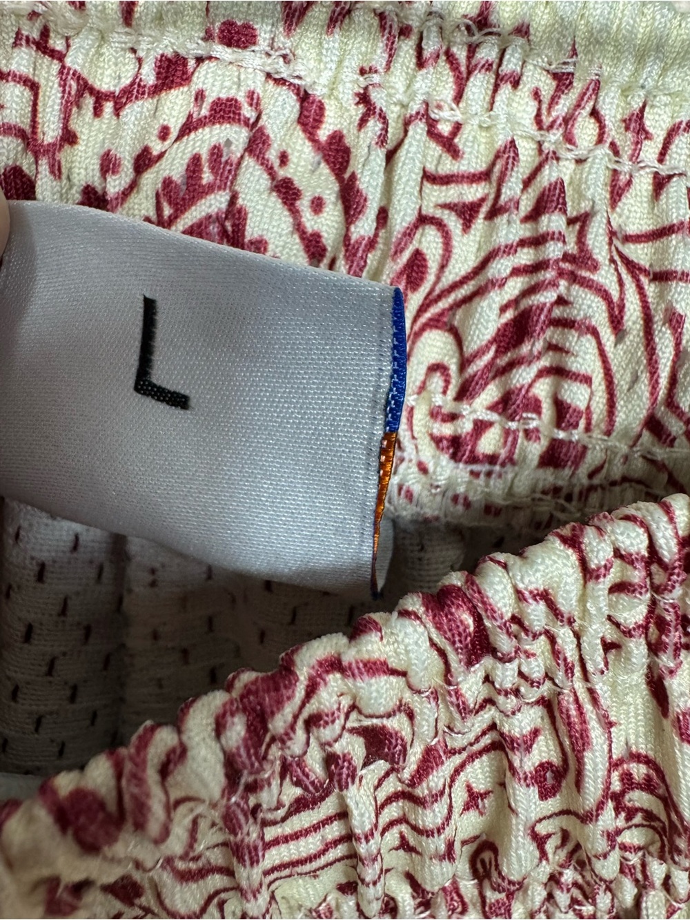 Bravest Studios Red‎ Paisley Shorts large streetwear EUC A - Picture 6 of 7